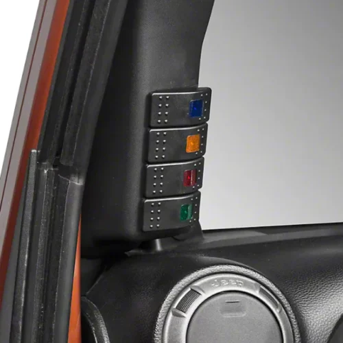 A- Pillar Switch Panel for Jeep Wrangler JK